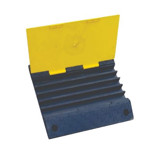 Cable Protector 5 Channel - Color: Yellow And Black