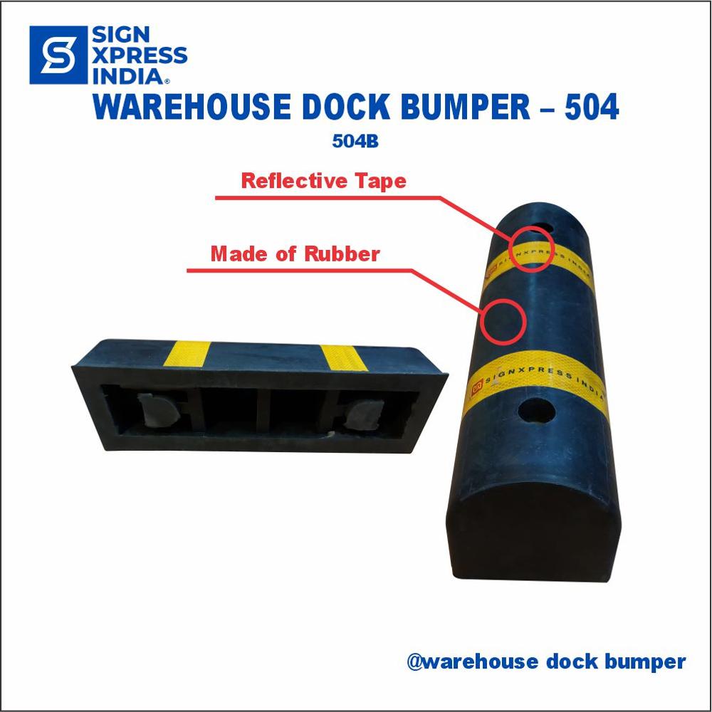 Rubber Dock Bumpers - Color: Black