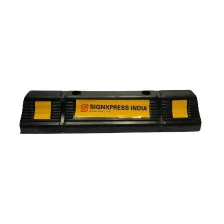 Rubber Parking Block 184 - Color: Black