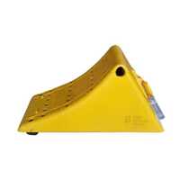 Plastic Wheel Chock - Color: Yellow