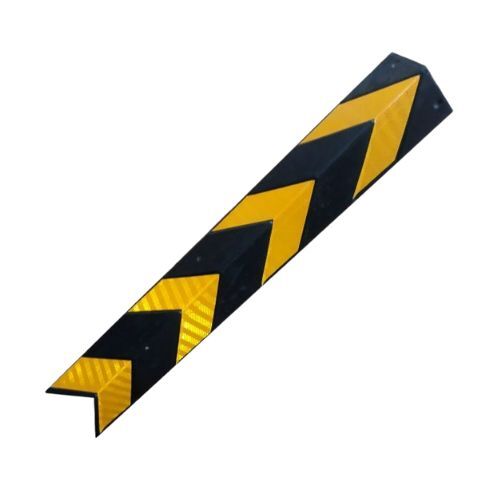 Rubber Corner Guards - Color: Yellow And Black