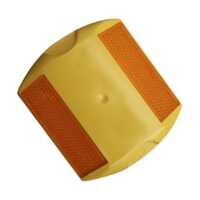 Abs Road Stud - Color: Yellow And Orange