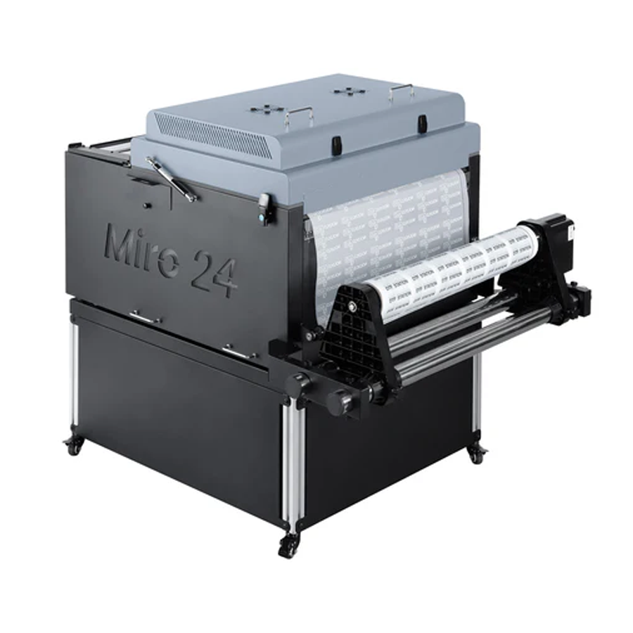 Miro 24 - Compact Energy-efficient Dtf Powder Shaker & Dryer, 24-inch Media Compatibility, Built-in Air Purifier, User-friendly Design