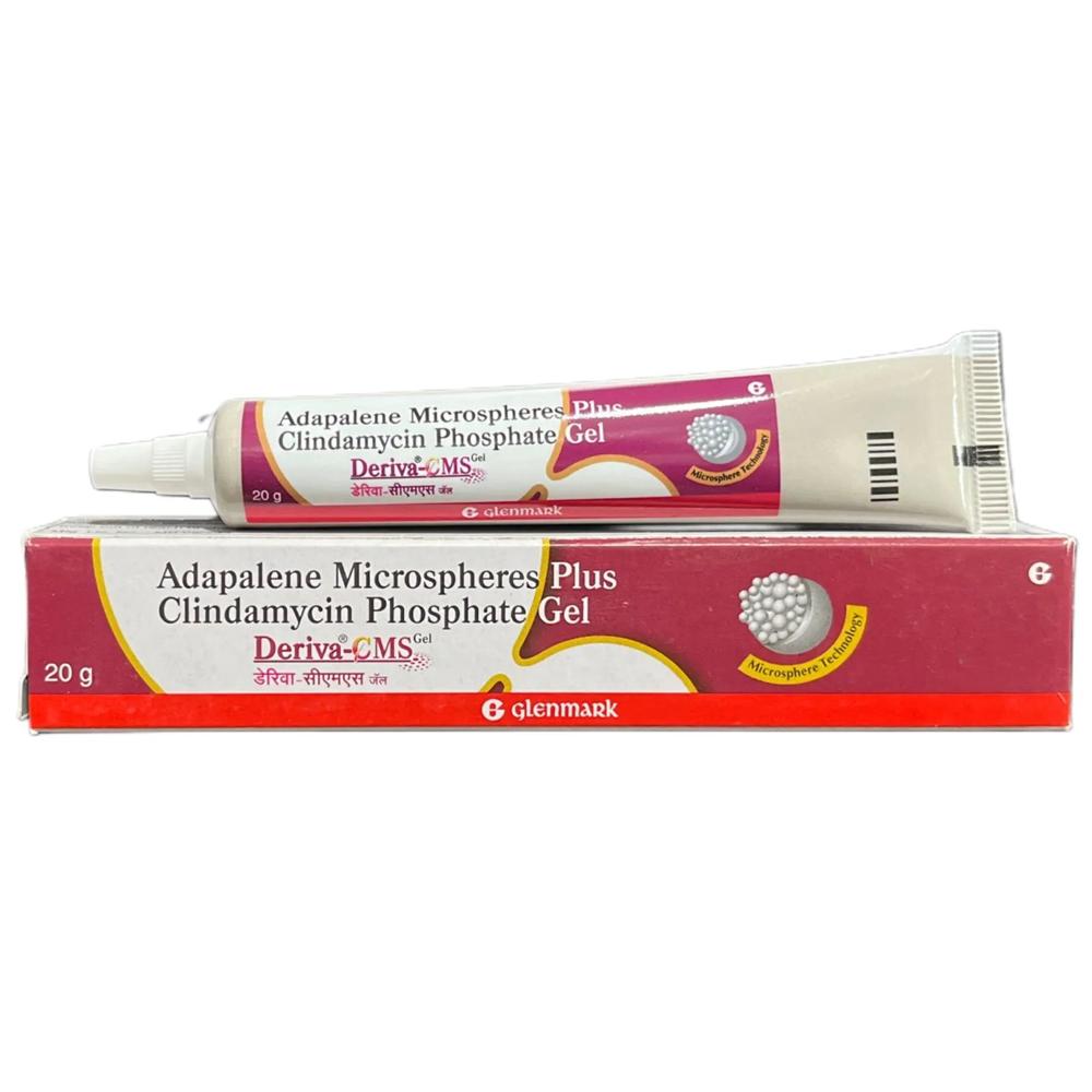 Deriva-CMS Adapalene + Clindamycin Gel 20gm