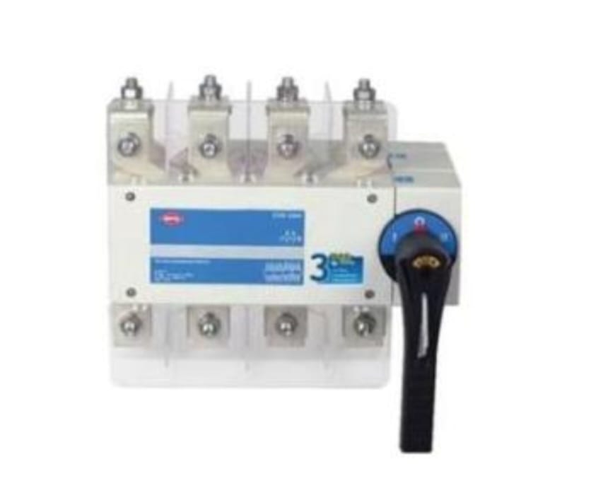 1250 A LOAD CHANGEOVER SWITCH HPL - White, 1250 Ampere, Manual Operation, Din Rail Mounting | 50/60 Hertz Frequency, Electric Power Supply, Industrial Use