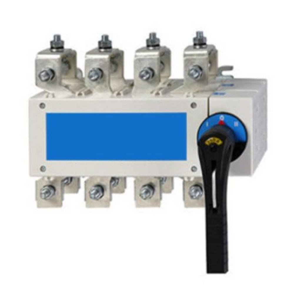 1250 A Load Changeover Switch Hpl - White, 1250 Ampere, Manual Operation, Din Rail Mounting | 50/60 Hertz Frequency, Electric Power Supply, Industrial Use
