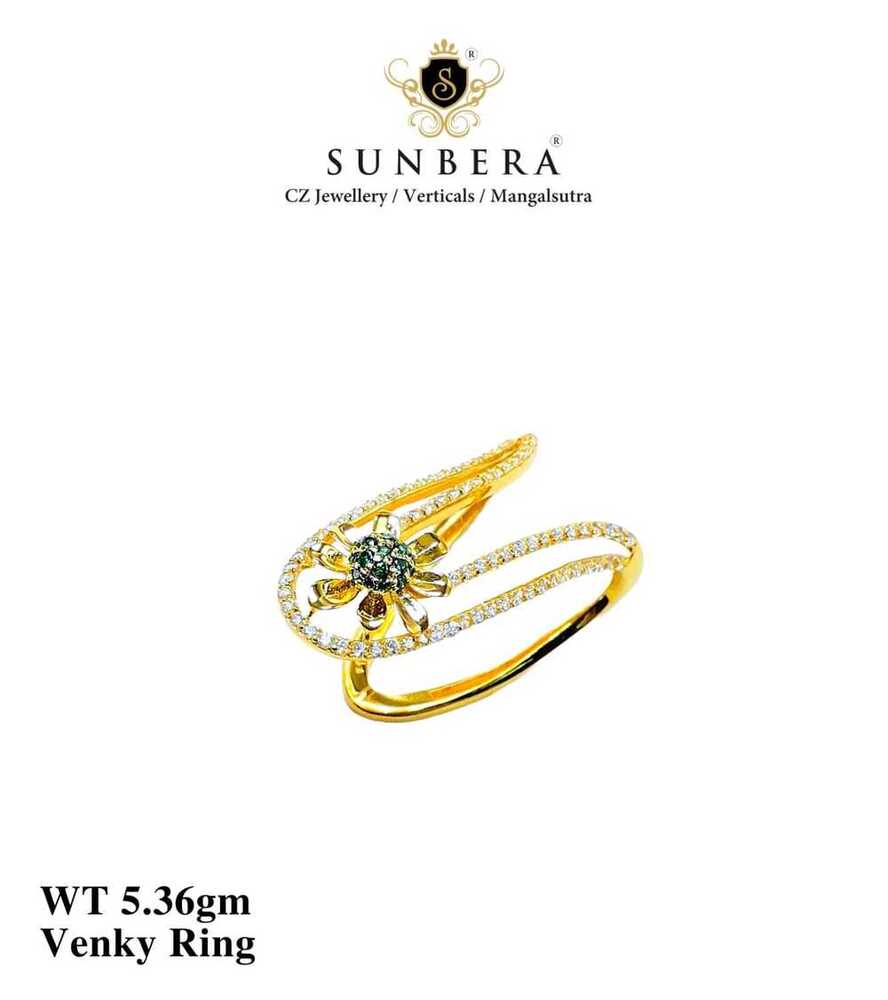 92% New Design Gold Venky Ring