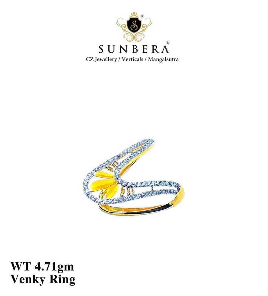 92% New Design Gold Venky Ring