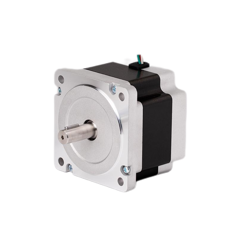 Kst-86e33-0001 Three-phase Unipolar Stepper Motor - Color: Black & Silver