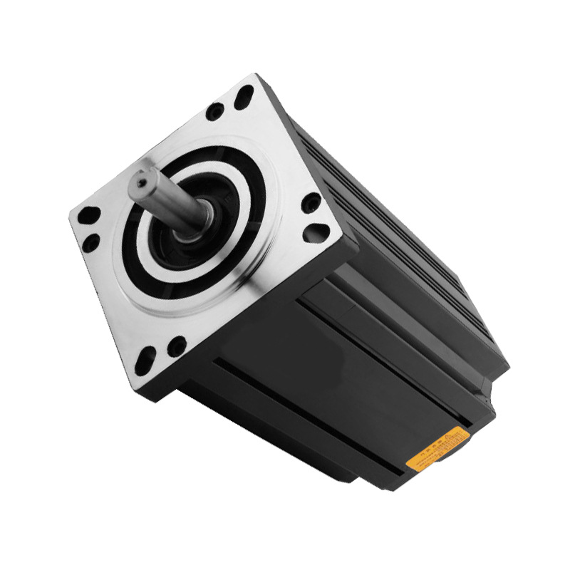 Kst-130e2-0001 Three-phase Stepper Motor - Color: Black & Silver