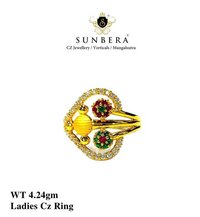 92% New Design Ladies Cz Ring Plain