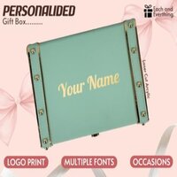 Personalised Gift Box - Color: Green