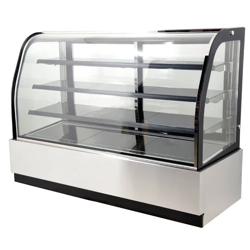Cold Display Counter - Color: Silver