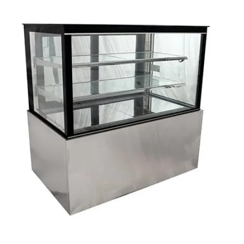 Food Display Counter (Ambient And Hot) - Color: Silver