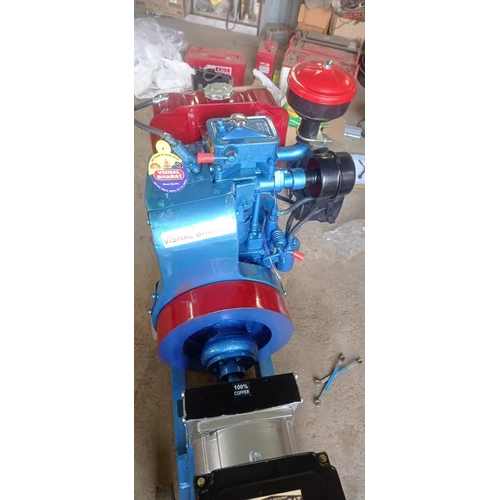 Single Phase Diesel Generator 7.5kva - Color: Green