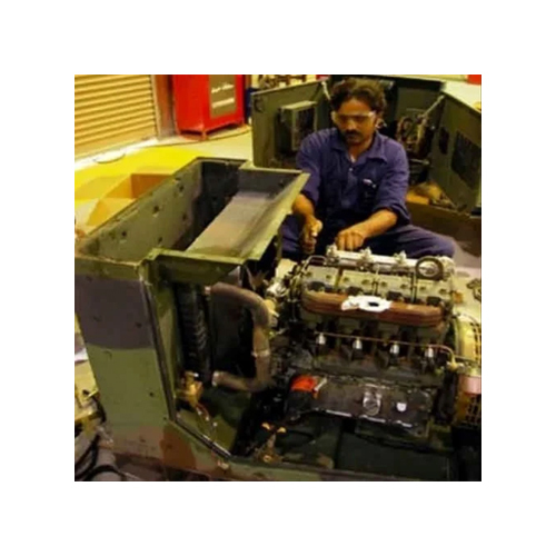 Diesel Generator Set Servicing & Reparing - Color: Green