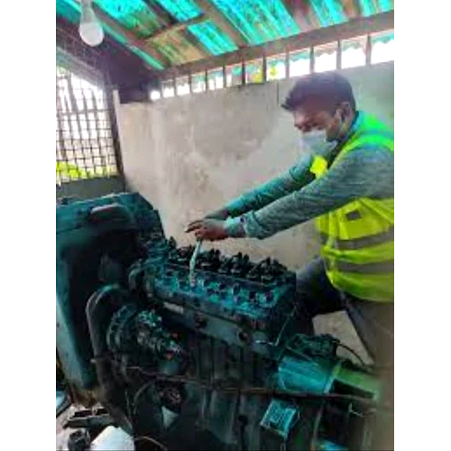 Diesel Generator Set Servicing & Reparing - Color: Green
