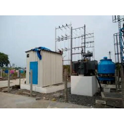 Electric Substation Turnkey Project - Base Material: Mild Steel