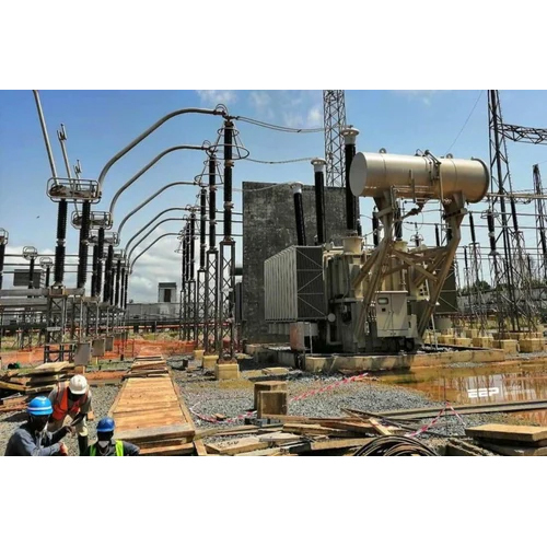 Electric Substation Turnkey Project - Base Material: Mild Steel