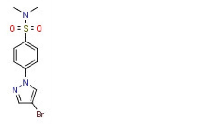 N,N-Dimethyl 4-(4-bromopyrazol-1-yl)benzenesulfonamide