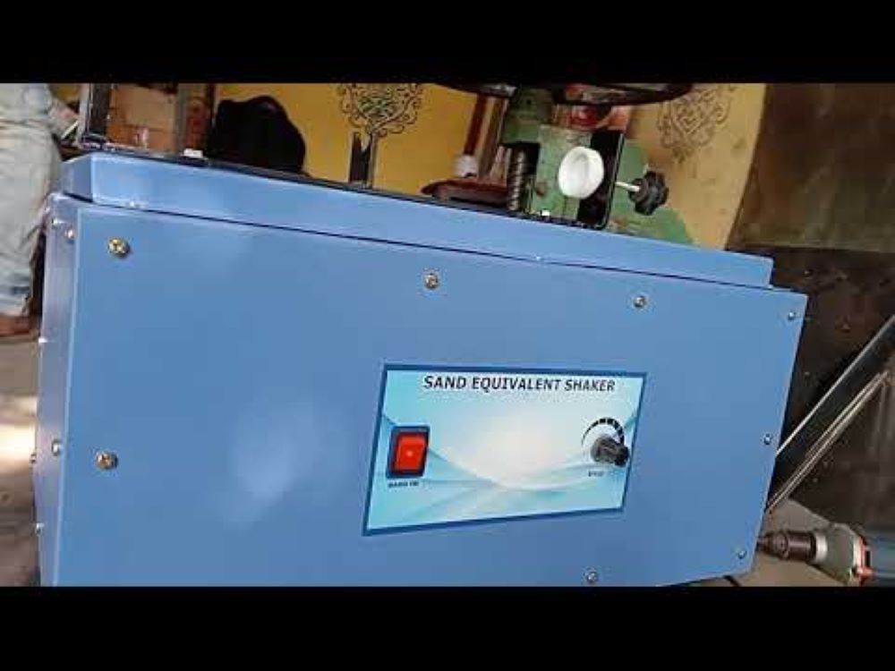 Motorised Sand Equivalent Shaker