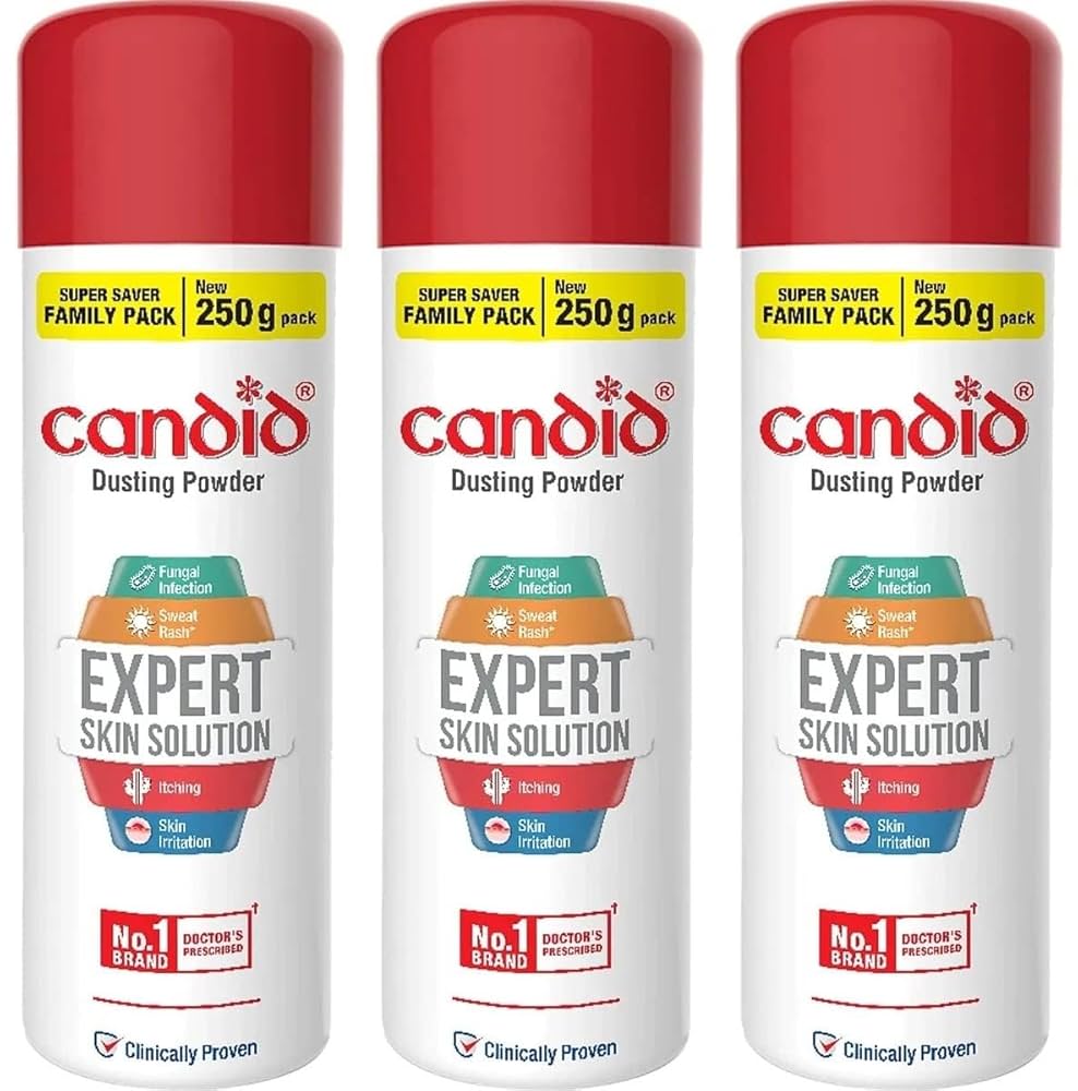 Candid Dusting Powder Clotrimazole 250Gm - Drug Type: General Medicines