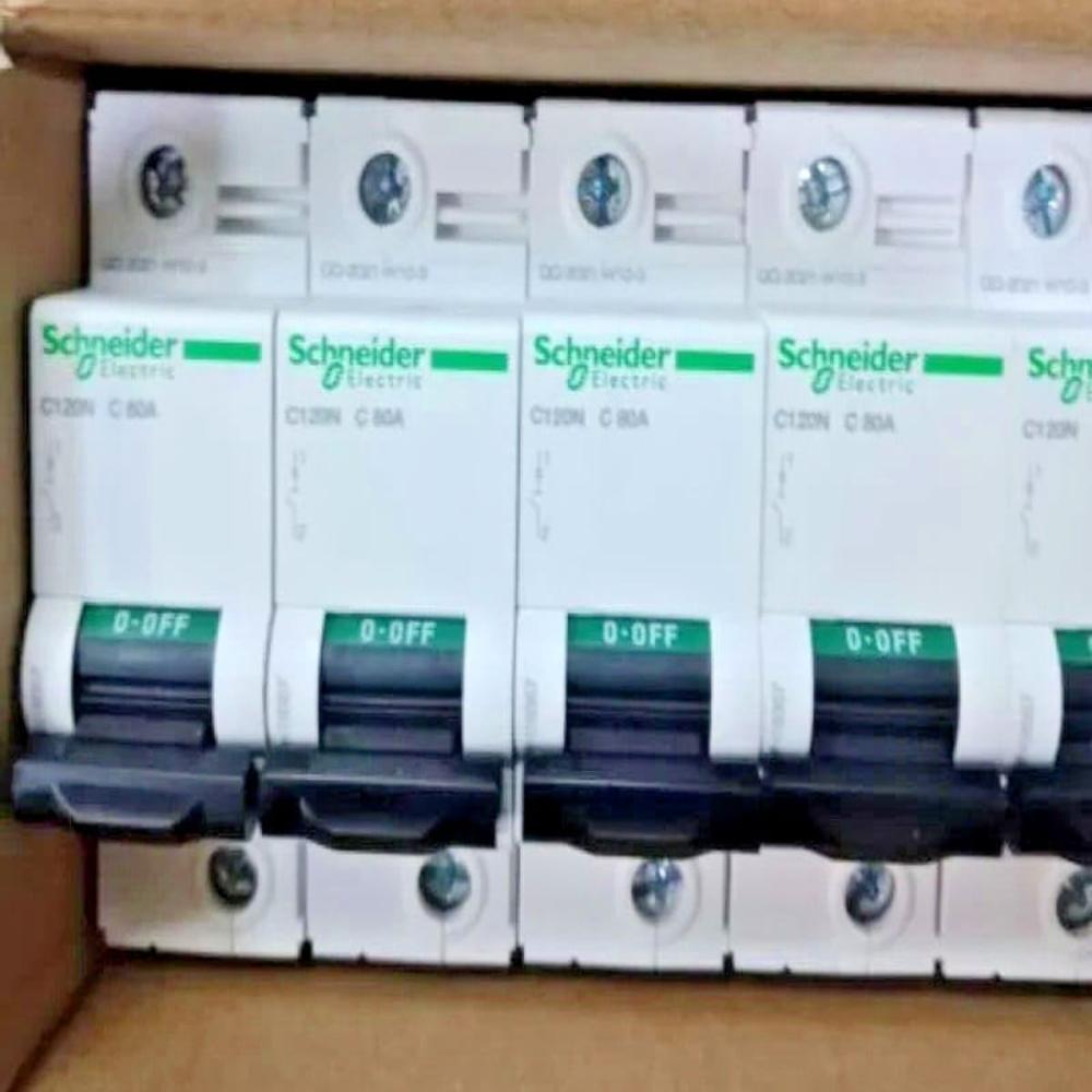 SCHNEIDER A9N18357 MCB 1 POLE 80 AMPS