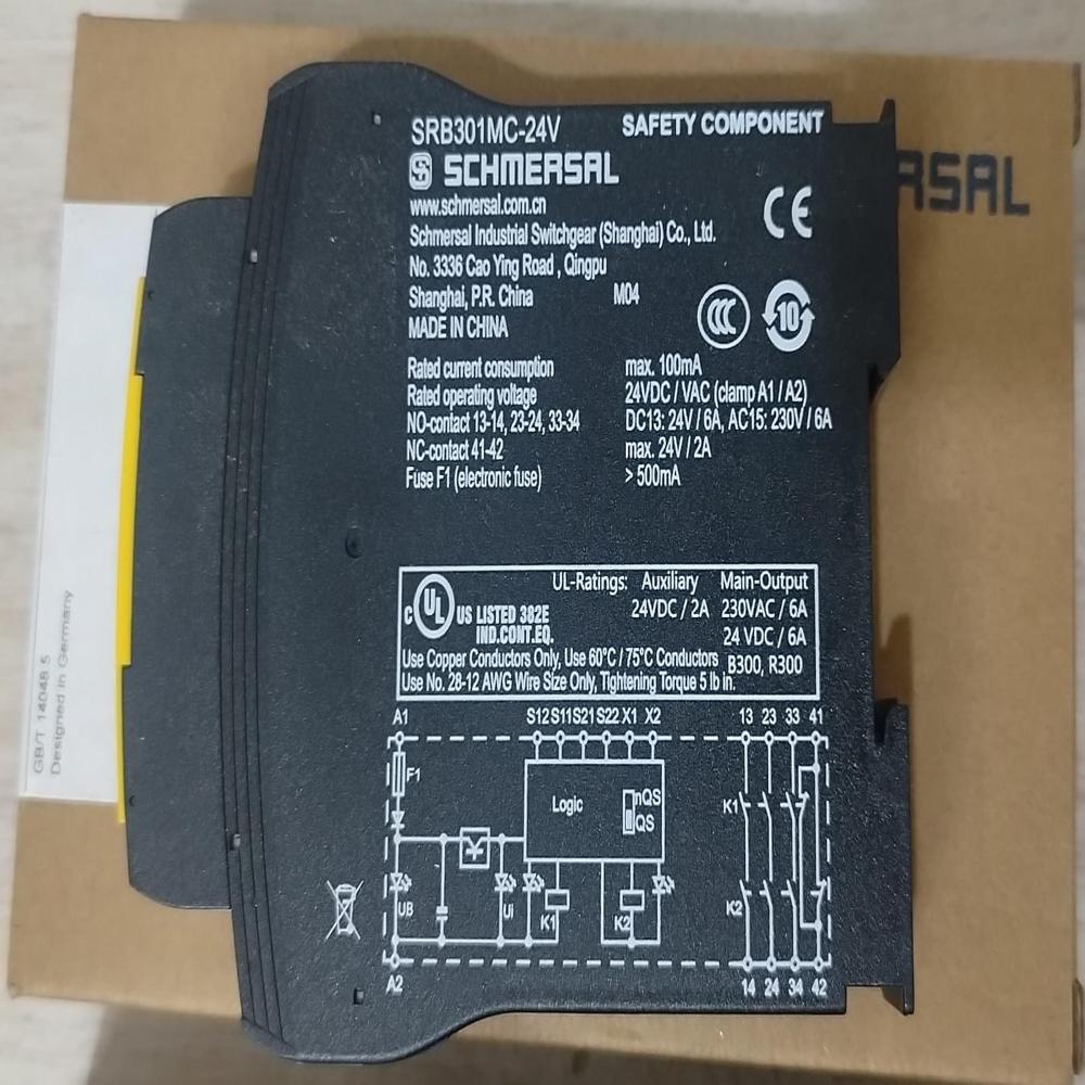 SCHMERSAL SRB301MC DC24 Safety Relay