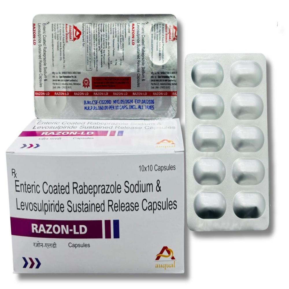 Rabeprazole Sodium And Levosulpiride Capsules