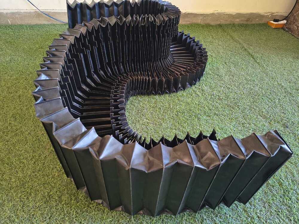 Laser Bellow Cover X Axis