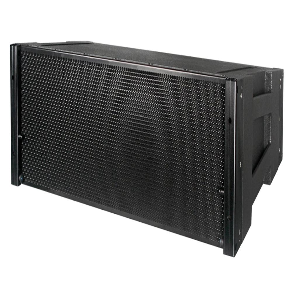 VERTICAL LINE ARRAY MTL - P212 WITH FLIGHT CASE - Alloy Build, Rectangular Shape, Smooth Black Finish | Good Quality, Industrial Grade Durability, Versatile for Events