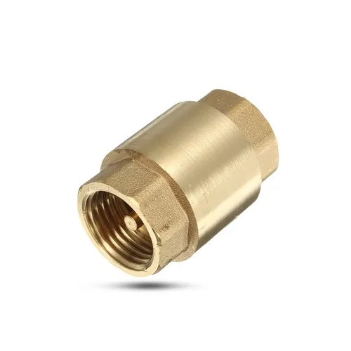 Brass Vertical Check Valve - Color: Multiple