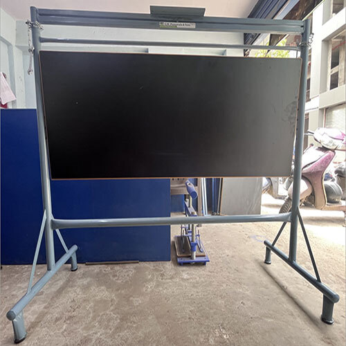 72x24 Inch Fabric Checking-inspection Folding Wooden Board With Stand - Color: Blue