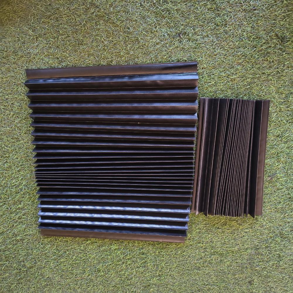 Flat Bellow Cover - Color: Black