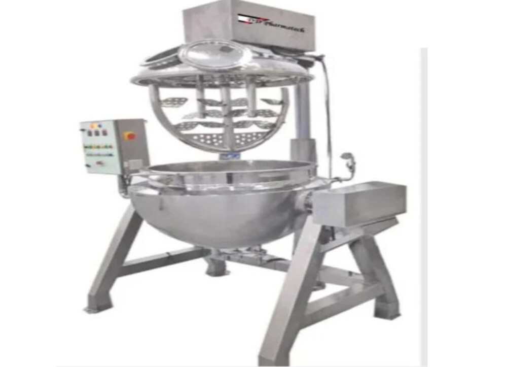 Stainless Steel Starch Paste Kettle - Capacity: 60 Kg