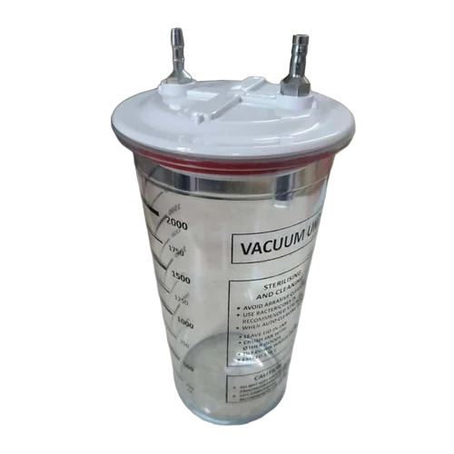 2000Ml Suction Jar - Application: Hospital