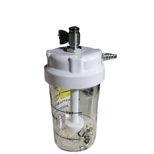 250Ml Oxygen Humidifier Bottle - Color: Transparent