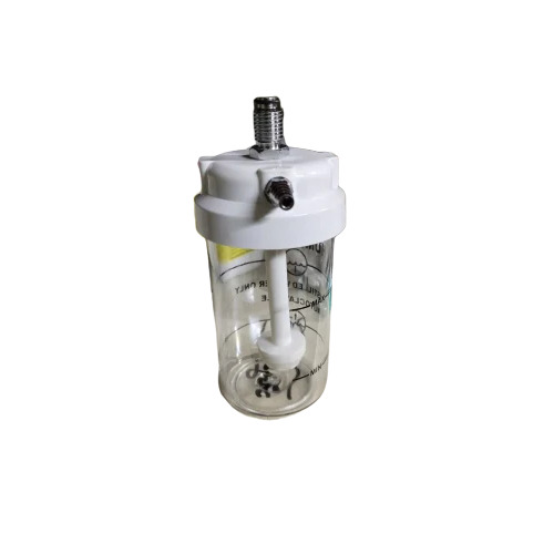 250ml Oxygen Humidifier Bottle - Color: Transparent