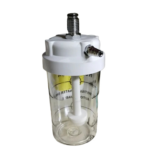 250ml Oxygen Humidifier Bottle - Color: Transparent