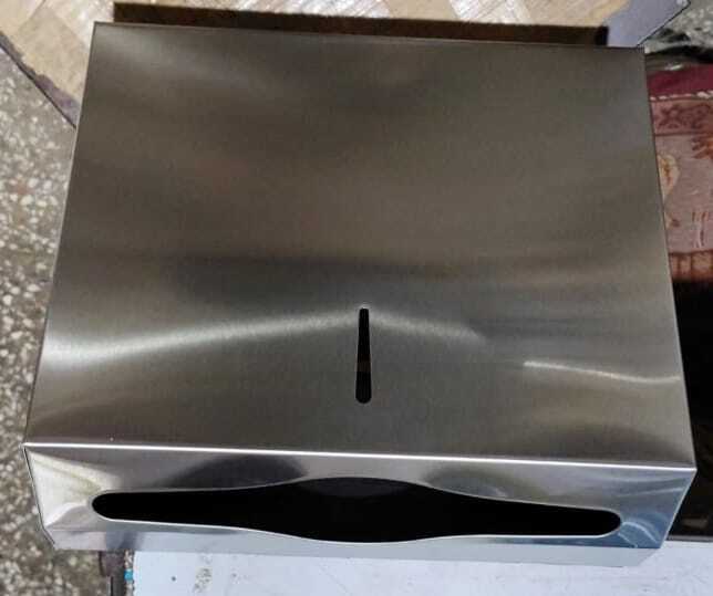 STAINLESS STEEL TISSUE DISPENSER