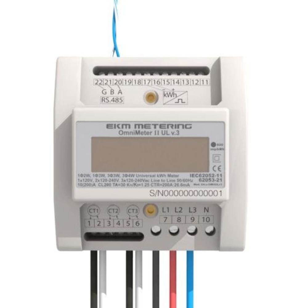 3 PHASE KWH METER