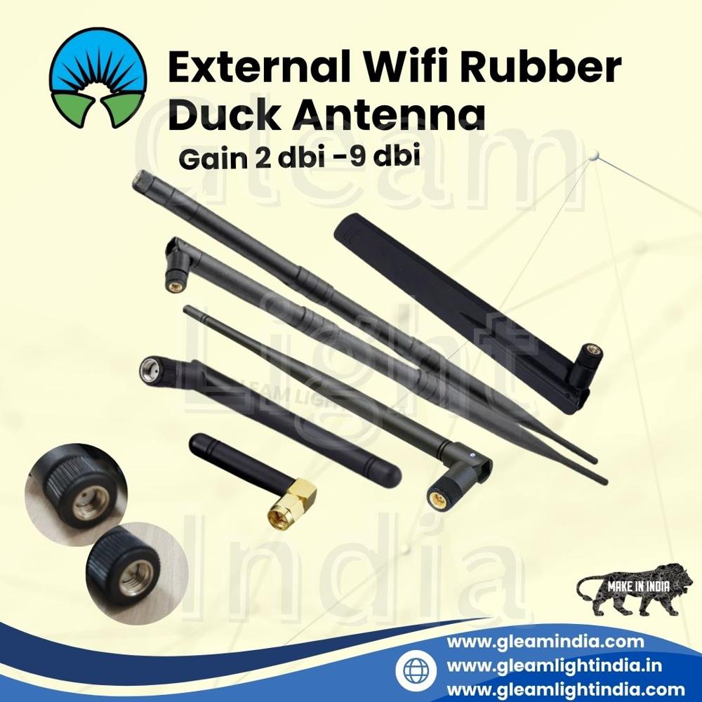 12dbi Rubber Duck Antenna - Rubber Material, Frequency Range 824-894/1710-2170 Mhz, Gain 5dbi (Zenith), Linear Polarization, Operating Temp -40 To 80â°c | Industrial Usage