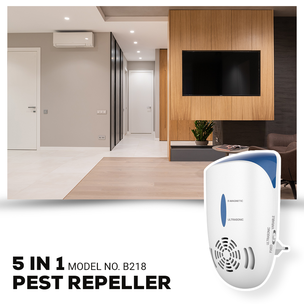 Byb218 Pest N Trol Rodent Repeller - Material: Abs Plastic