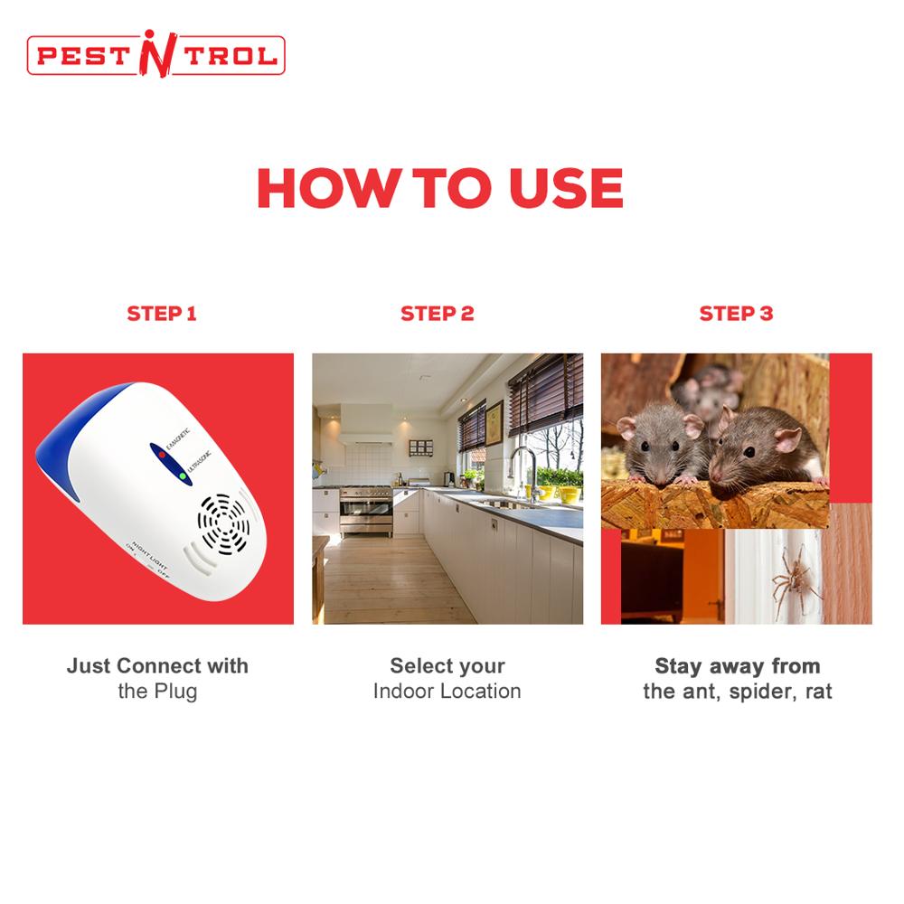 Byb218 Pest N Trol Rodent Repeller - Material: Abs Plastic