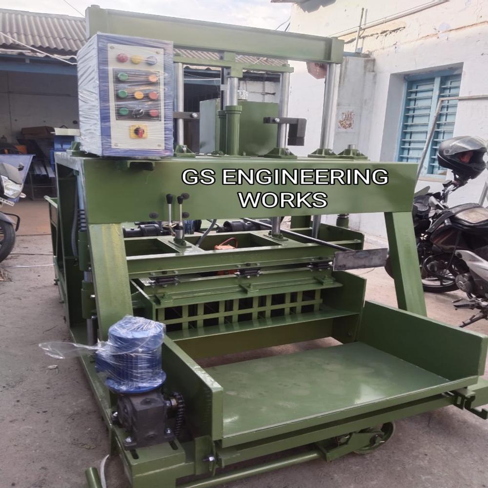 concrete block making machine