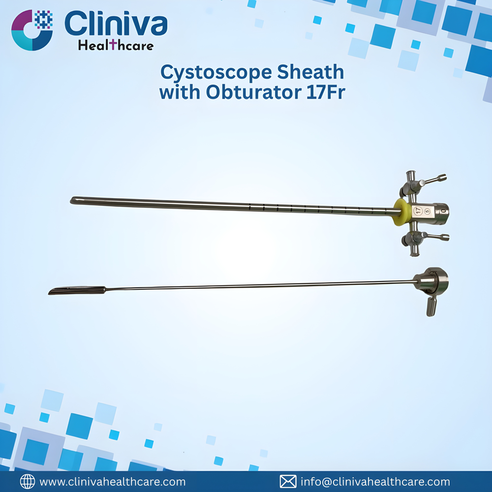 Cystoscope Sheath with Obturator 17Fr