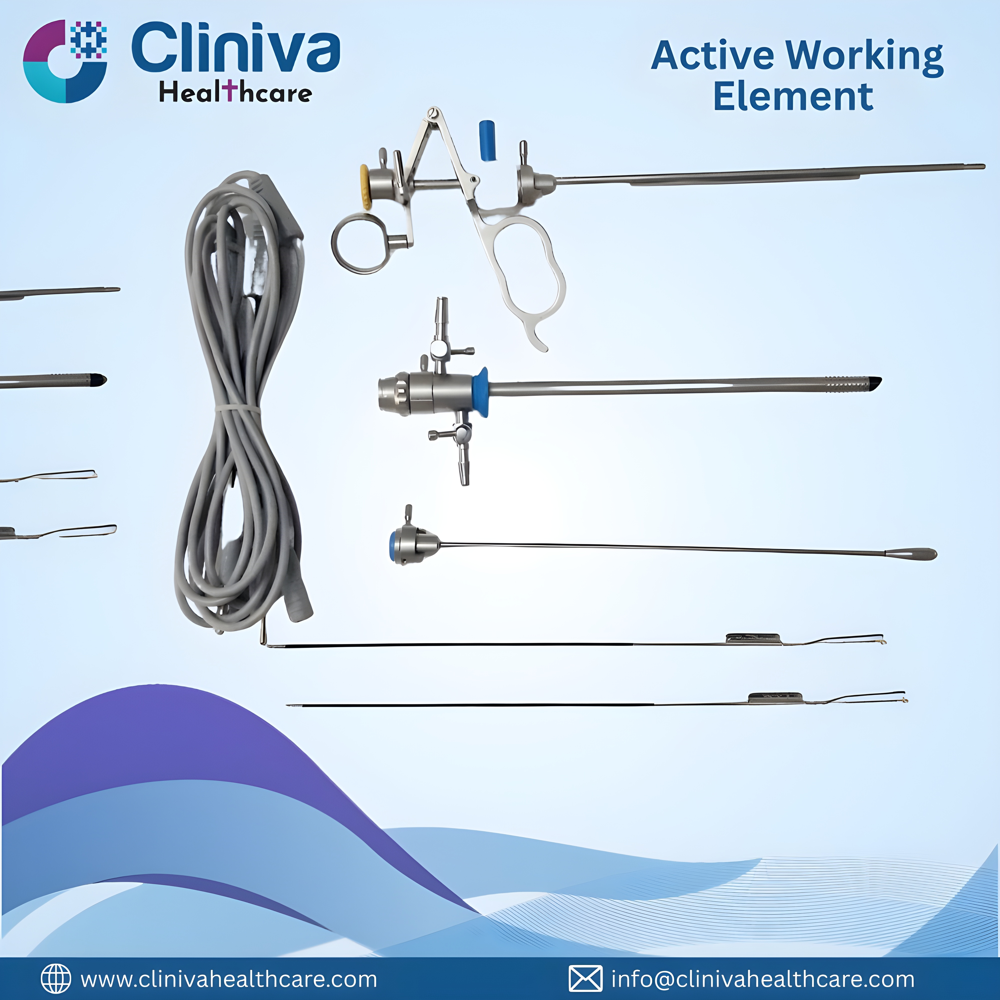 Karl Storz Stainless Steel Active Working Element - Application: Hospital