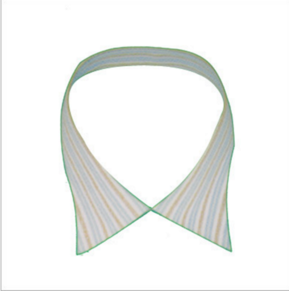 Shirt Collar Interlining - Color: Requirement Based