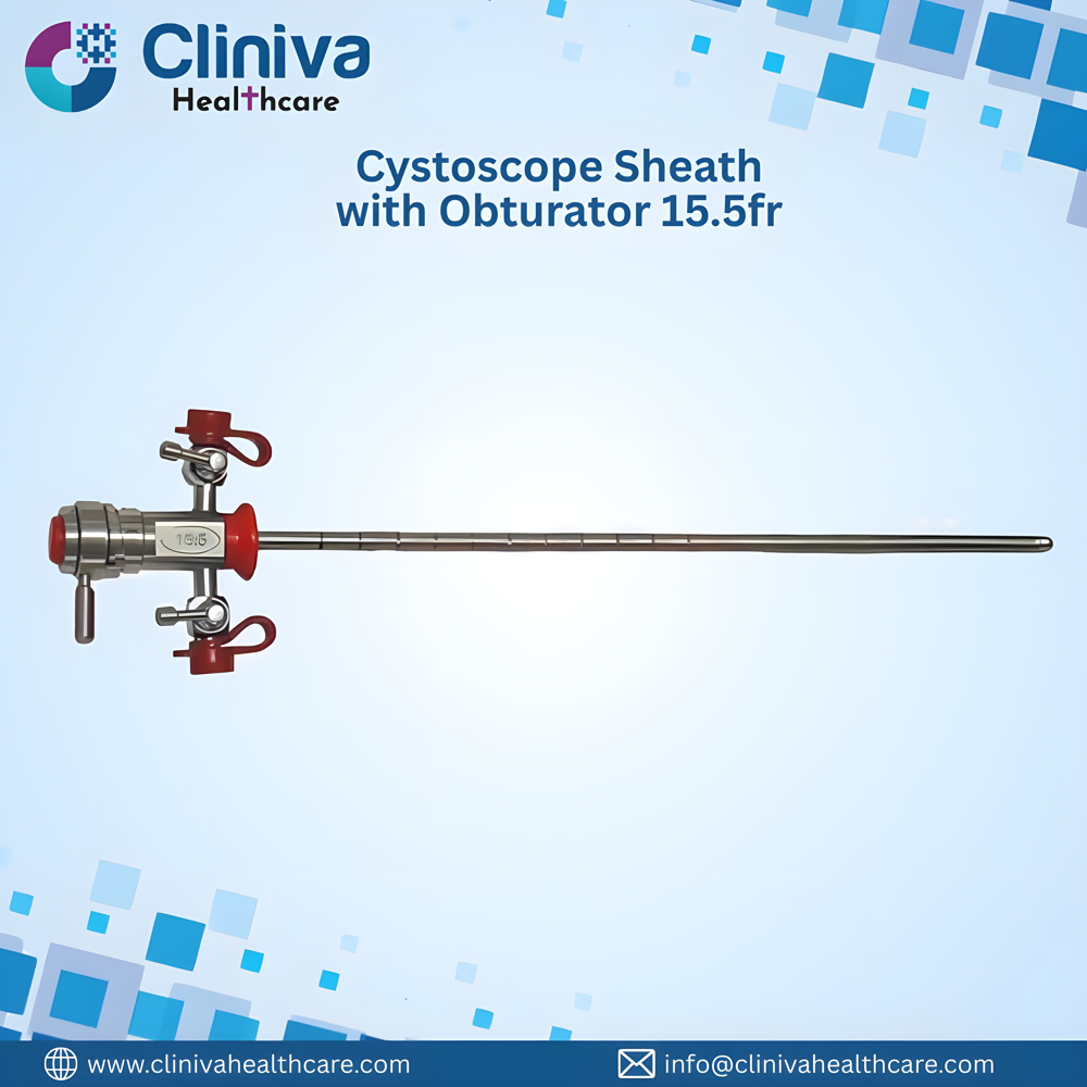 Cystoscope Sheath with Obturator 15.5Fr