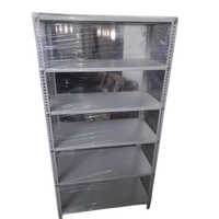 Slotted Angles Racks - Color: Gray
